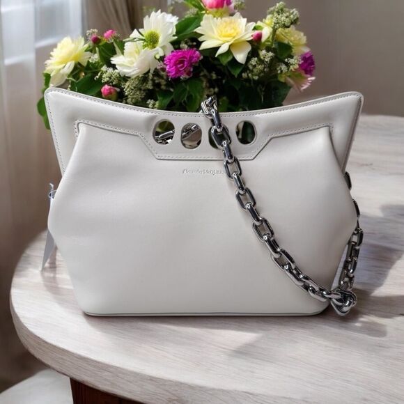 NWT Alexander McQueen The Peak Small Shoulder Bag - Picture 1 of 11